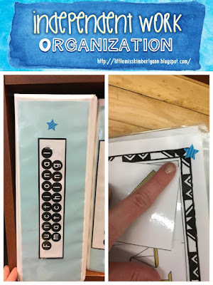 Independent Work Station Organization in Special Education