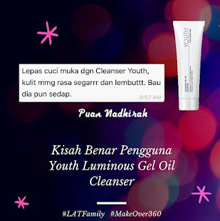 Pengalaman Guna dan Harga Cleanser Youth Skincare Shaklee