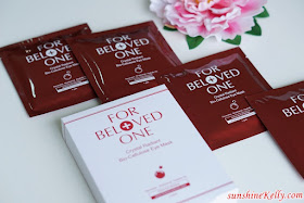 For Beloved One, Crystal Radiant Bio-Cellulose Eye Mask, eye mask, dark circles, eye bags, fine lines, beauty, 