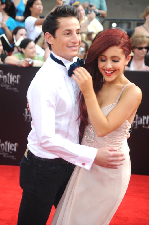 In short Ariana Grande look at Deathly hallow 2 premiere was great