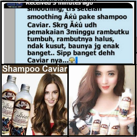 Caviar shampoo testimoni