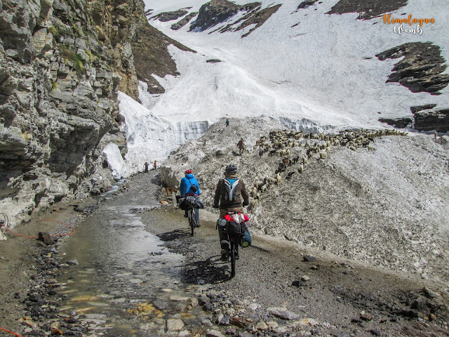 self supported manali-leh cycling expedition 