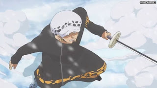 ワンピースアニメ パンクハザード編 587話 トラファルガー・ロー かっこいい トラ男 Trafalgar Law | ONE PIECE Episode 587