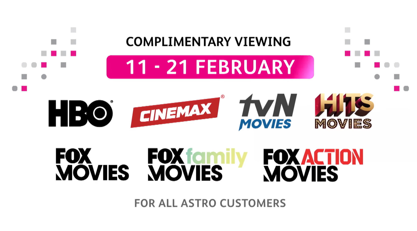 Astro Belanja Siaran Movie Secara Percuma Bermula 11 Hingga 21 Februari Ini