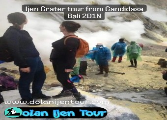 ijen tour from Candidasa or kintamani bali