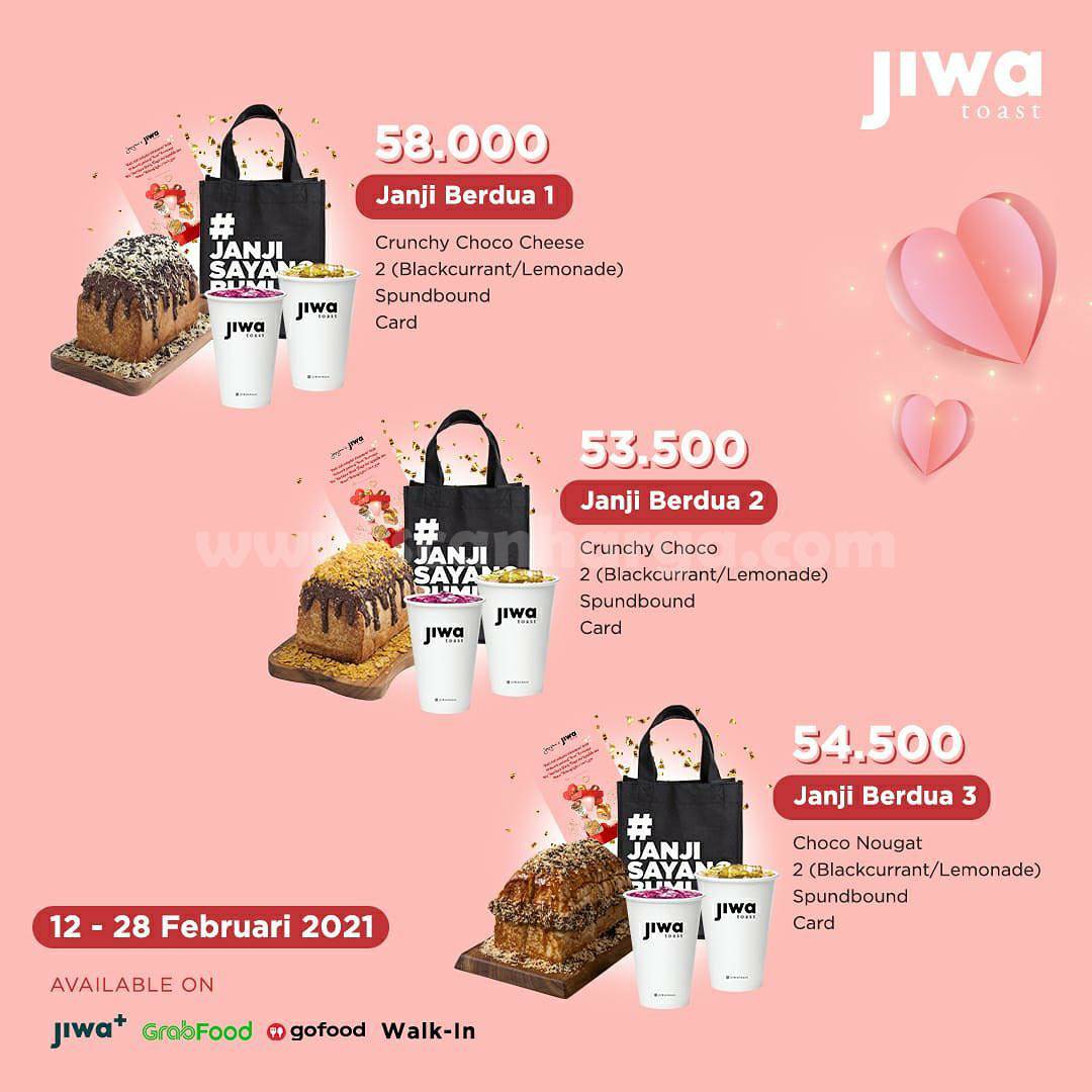 JIWA TOAST & Janji Jiwa Promo Paket Hampers! harga mulai 50 Ribu-an