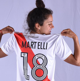 ARGENTINA- women's- football -Benitez,- Martelli -superclásico- final