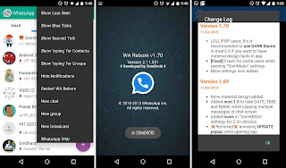 WhatsApp + Reborn  Full Unlocked + HD MOD + Red Edition Modded + AD + Plus Anti Ban And WhatsApp Plus  Stock Emoji APK