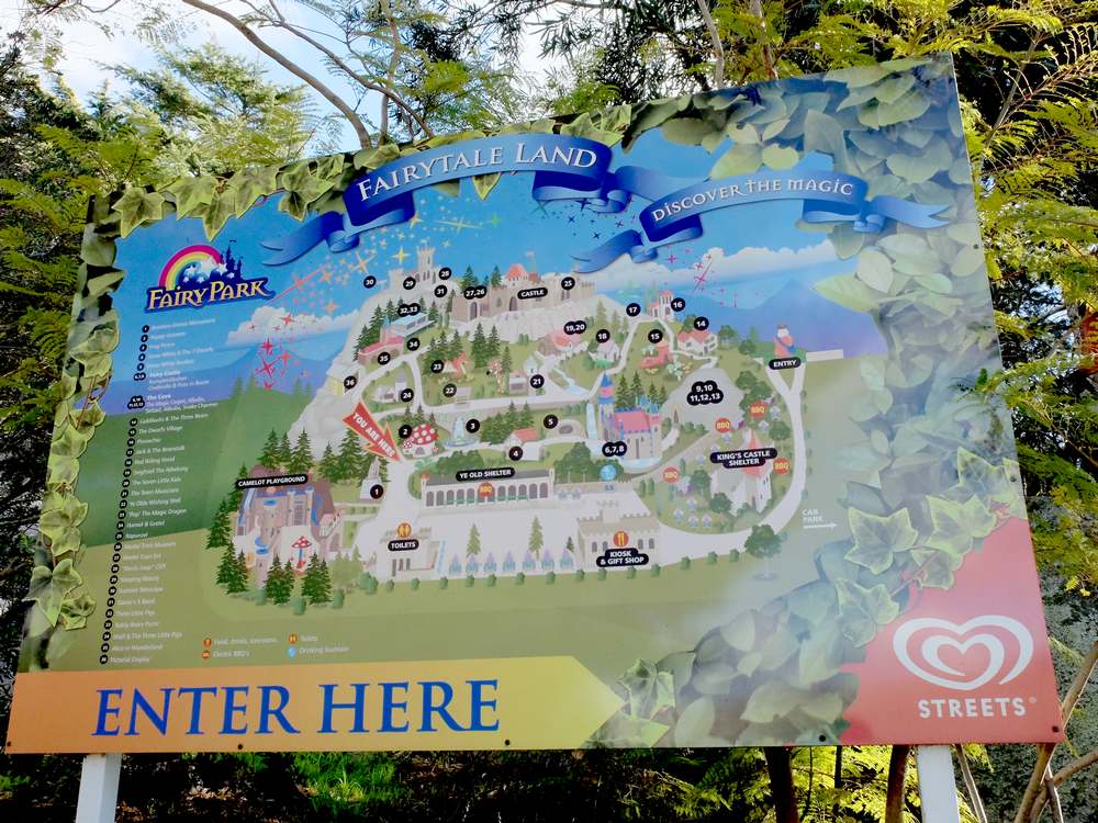 Anakie Fairy Park Map