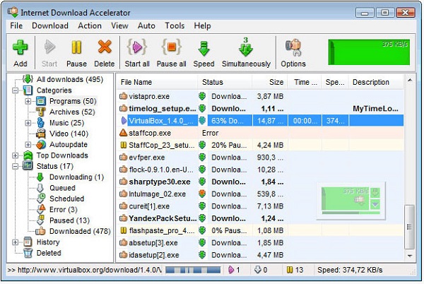 Internet Download Accelerator Pro 6