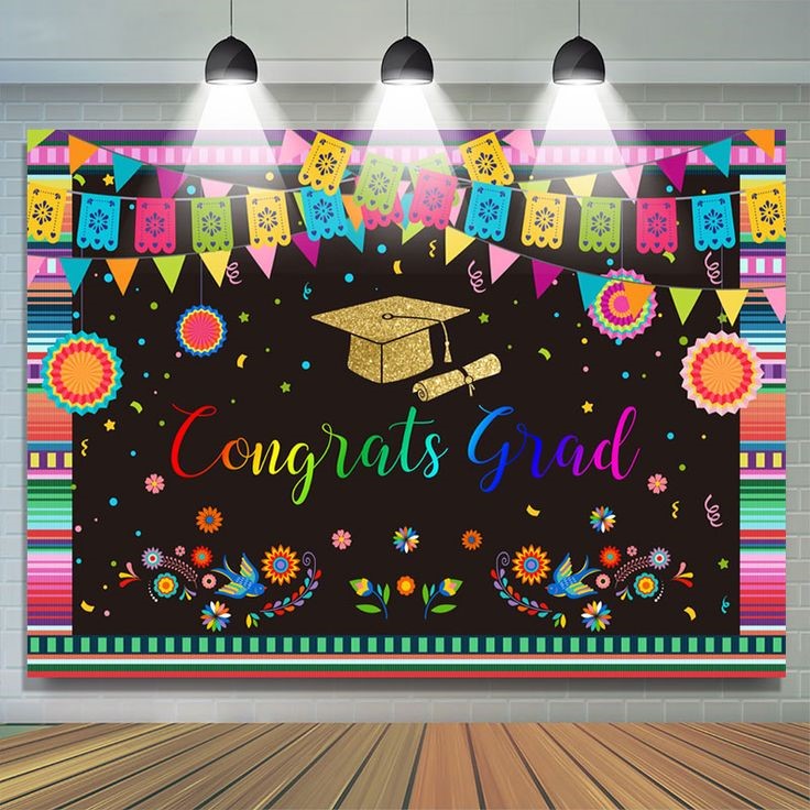 Art-Themed Graduation Party backdrop Ideas