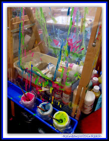 56 Easels: What do you WONDER? Creativity explored at RainbowsWithinReach