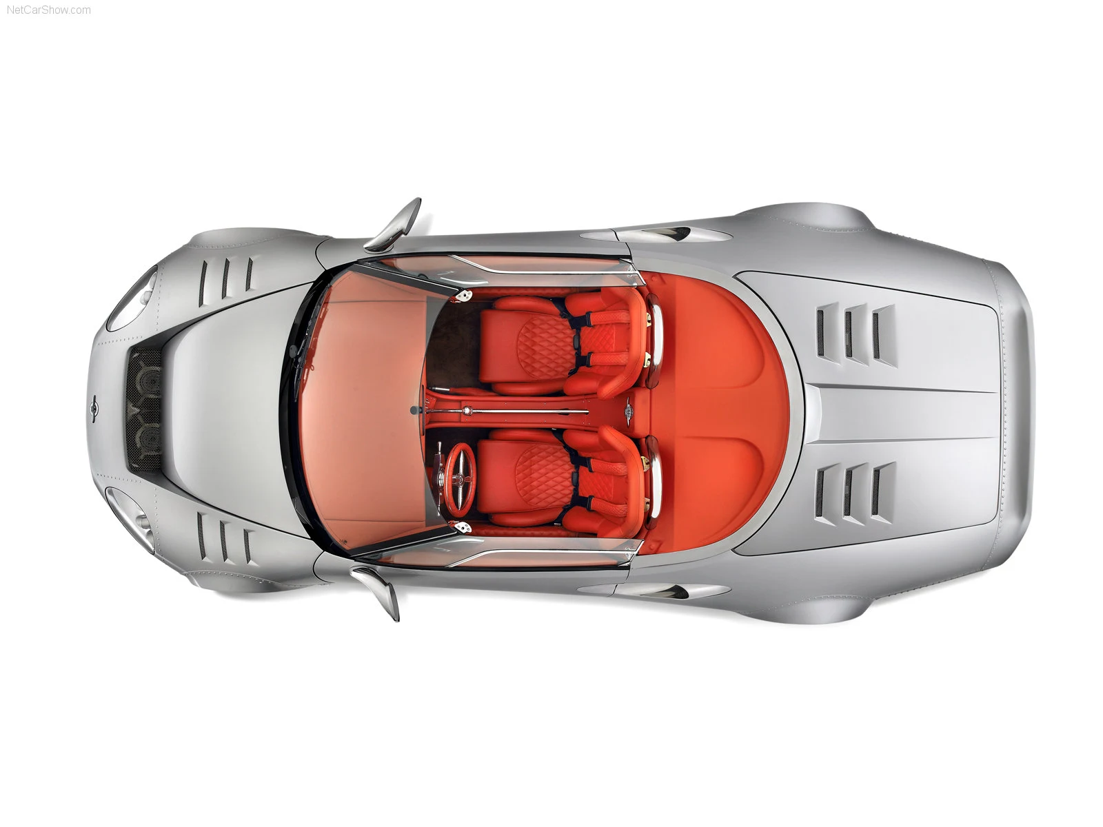 Hình ảnh siêu xe Spyker C8 Double 12 S Spyder 2005 & nội ngoại thất