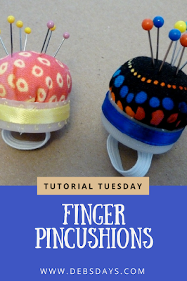 Quick and Easy Homemade Finger Pincushion Craft Project