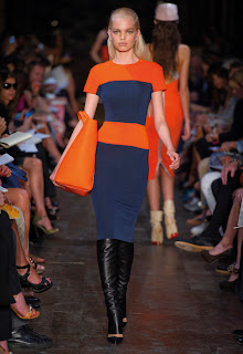 Victoria Beckham colorblock dress