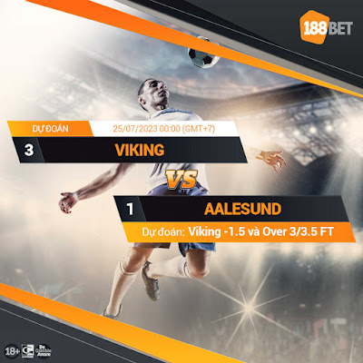 Nhận định VĐQG Na Uy Viking vs Aalesund, 00h00 ngày 25/07