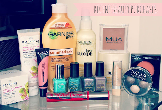 Makeup Reviews, Beauty Products, UK Beauty Blog, Haul, Beauty Blogger, Collective Haul, Boots and Superdrug Haul, Recent Beauty Purchases, What I've Been Buying Lately