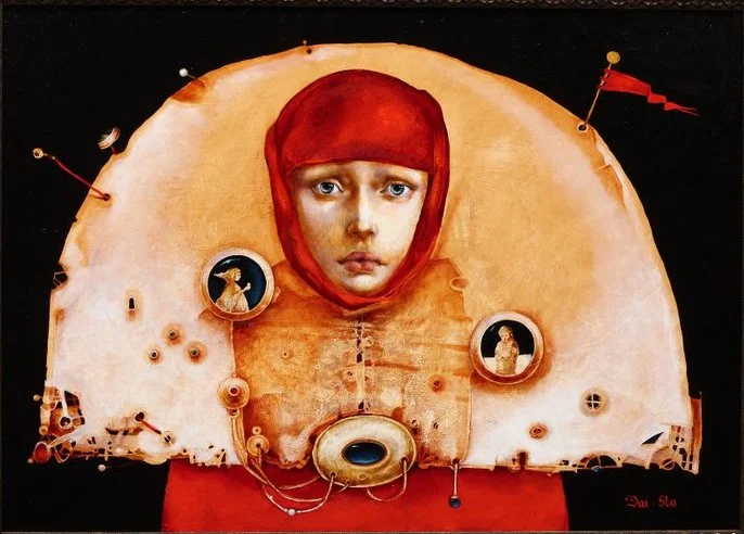 Daiva Staškevičienė 1968 | Lithuanian Symbolist / Figurative painter