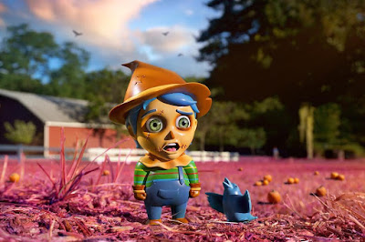 Baby Scarecrow Vinyl Figure by Jim McKenzie x ToyQube