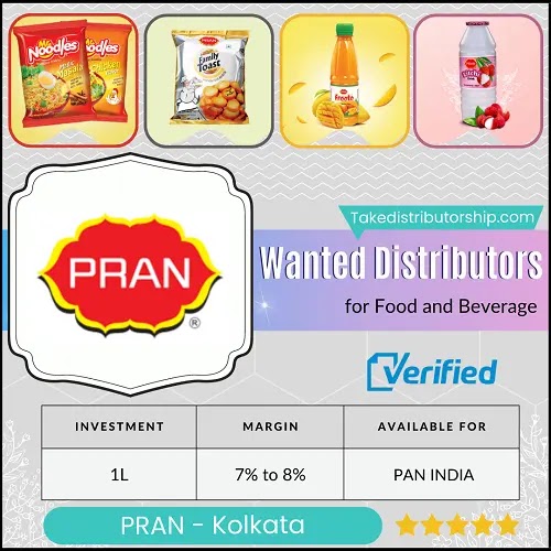 Wanted Distributors for Food and Beverage
