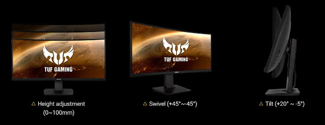 ASUS TUF Gaming VG35VQ 35” Curved HDR