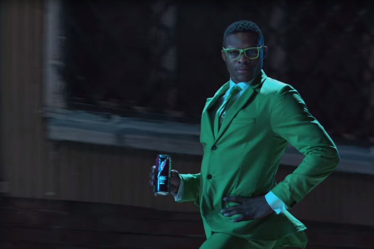 Russell Westbrook is the Powerstance Dude in Mountain Dew's Kickstart Commercial