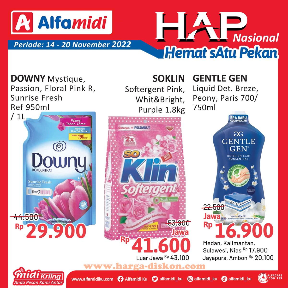 Promo ALFAMIDI Hemat Satu Pekan 14 - 20 November 2022