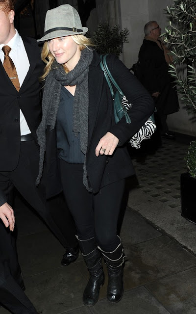 Kate Winslet out in London Pics