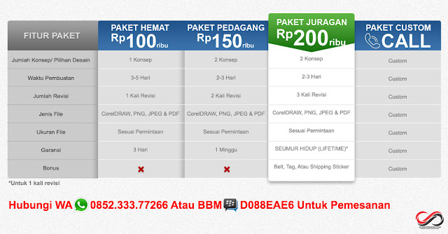 Harga Desain Logo Olshop