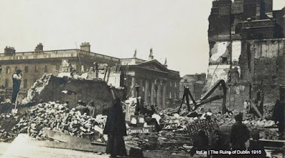 Recalling Ireland's 'terrible beauty': Dublin, Ireland, during the Easter Rising of 1916.