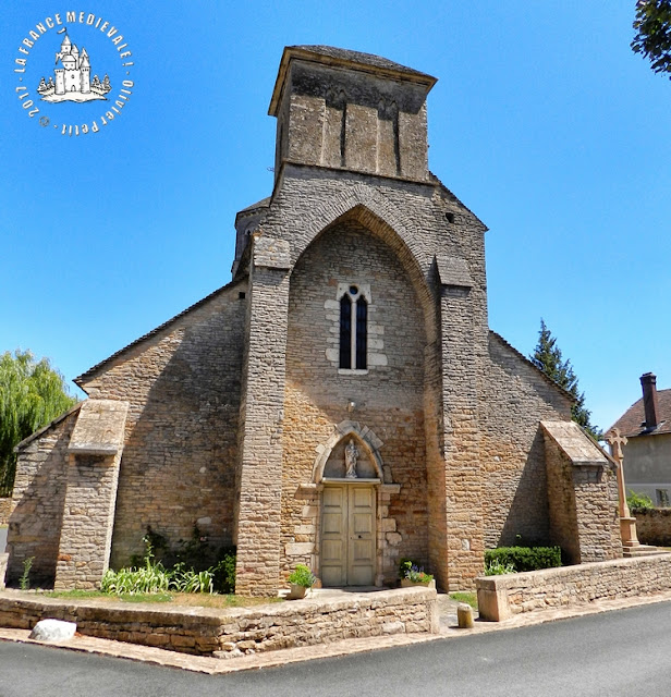 SAINT-ALBAIN (71) - Eglise Saint-Albain (XIIIe siècle)