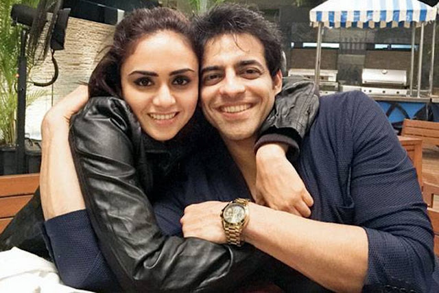 Himmanshoo Malhotra & Amruta Khanvilkar Couple Wallpaper Download