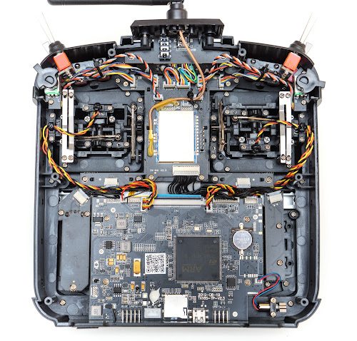 A view of the electronics