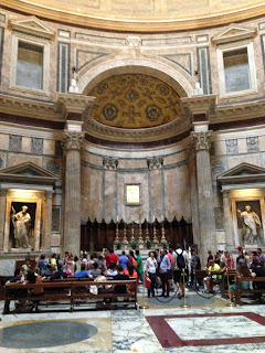 Interior del Panteón de Agripa en Roma