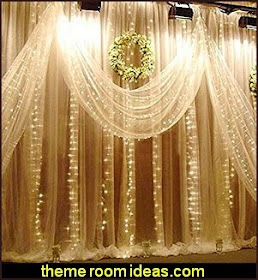 Wedding Party lights Fairy Curtain String Light Decoration for Wedding Party