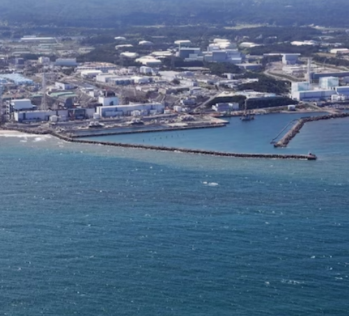 The initial cycle of effluent discharge from the Fukushima nuclear reactor is over