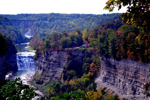 Letchworth Canyon from Inspiration Point