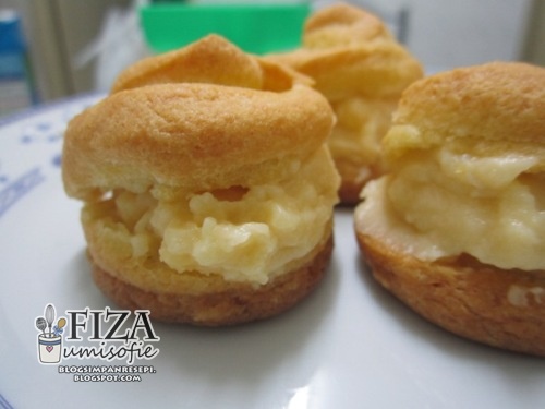 Tempat Fiza Simpan Resepi: Cream Puff