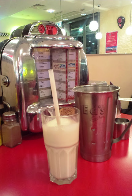 Ed's Easy Diner milkshake