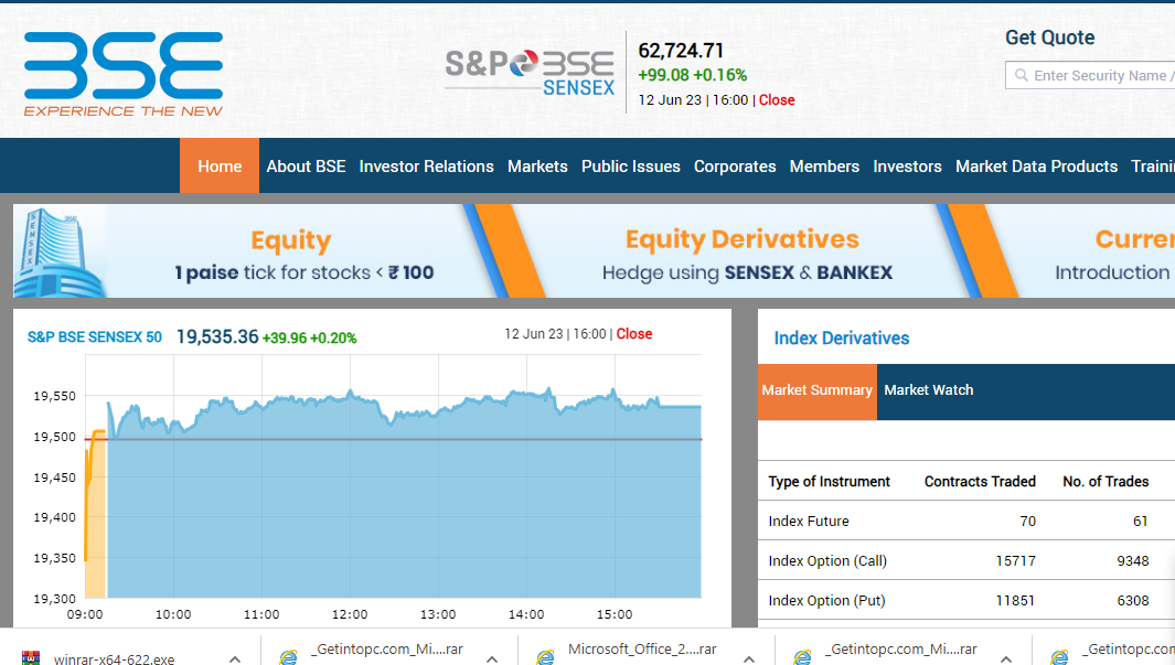 BOMBAY STOCK EXCHANGE