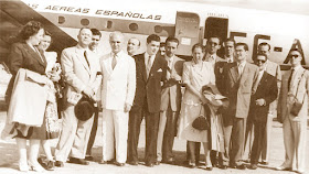 Jugadores del la Associação de Xadrez de Lisboa, año 1951