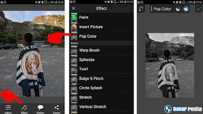 Cara Mengedit Background Foto Menjadi Hitam Putih dengan Menggunakan PicSay Pro