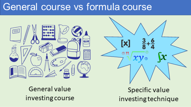 General course vs formal course