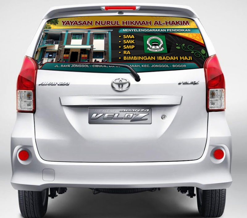 25+ Desain Stiker Kaca Belakang Mobil, Yang Banyak Di Cari!