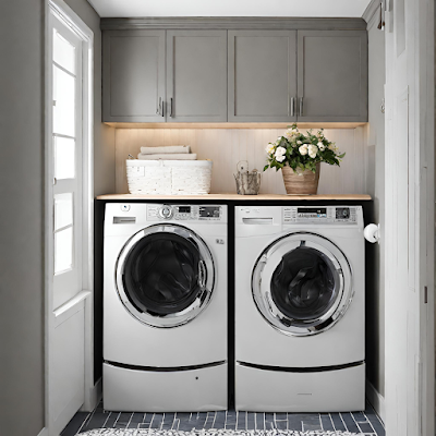 Neutral Tones or Bright Colors? - 6 laundry room ideas to inspire you