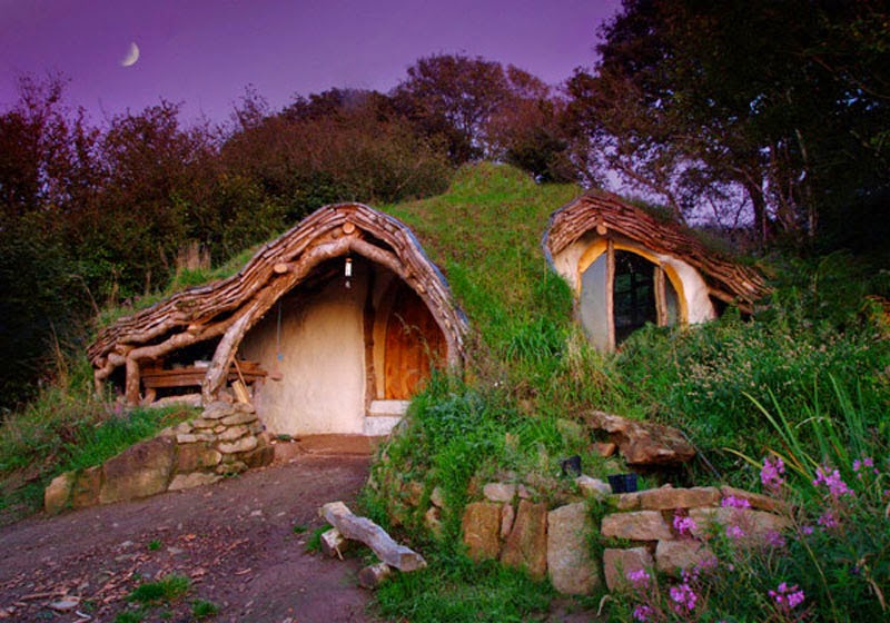 6. Low Impact Woodland House (Wales, UK) - Top 13 World’s Strangest Buildings