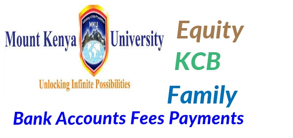 Mt.Kenya university bank account