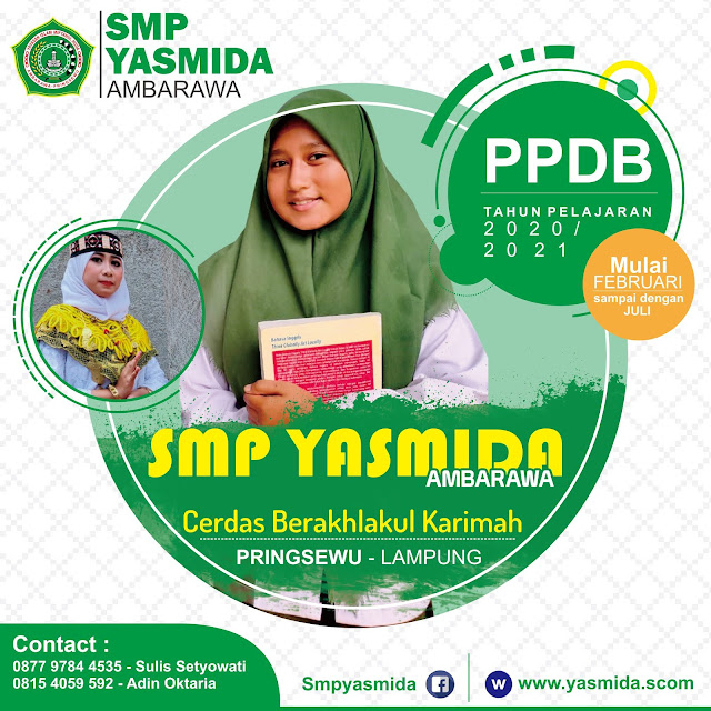  Desain Iklan PPDB SMP Yasmida Ambarawa Abdur Rozak