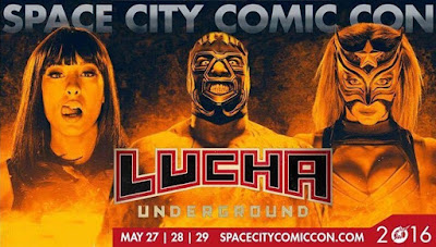 Lucha Underground stars Sexy Star, Catrina & Mil Muertes will appear at Space City Comic Con 2016 in Houston, Texas