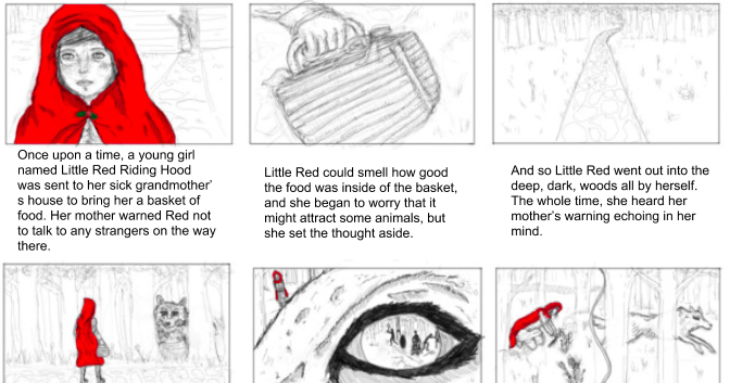 Ms Olsen S English Blog Fairytale Storyboard Example